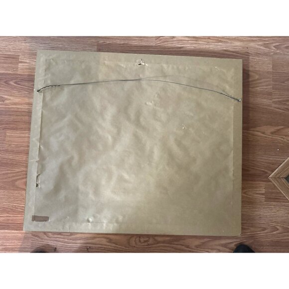 1970 Framed Norman Rockwell Quadruple Sports Print Framed Art 16" high and 15 7/ - Picture 12 of 12